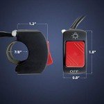 ATV Handlebar Light Switch with Push Button