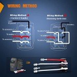 Nilight Waterproof DPDT Toggle Switch for ATV UTV