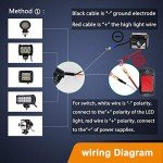 ATV Handlebar Light Switch with Push Button