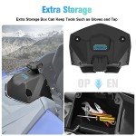 Electric Device Mount with Storage for Yamaha YXZ