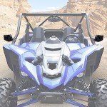 KATIMOTO Adjustable Side Mirrors for Yamaha YXZ 1000