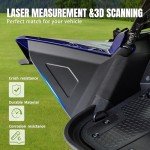 Yamaha YXZ1000R Rear Mud Flaps - 2PCS