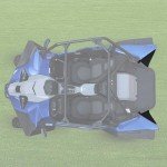 Yamaha YXZ1000R Rear Mud Flaps - 2PCS