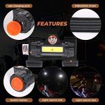 KEMIMOTO UTV Dome Light Roll Bar Cage Mount Interior Lights Compatible with Polaris RZR Can Am Talon Kawasaki Golf Cart Boat Off-Road-Work for 1.5 in-2.0 in Ironwork 1-Pack