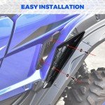 Yamaha YXZ 1000R Rear Wheel Well Block Offs