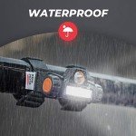 KEMIMOTO UTV Dome Light Roll Bar Cage Mount Interior Lights Compatible with Polaris RZR Can Am Talon Kawasaki Golf Cart Boat Off-Road-Work for 1.5 in-2.0 in Ironwork 1-Pack