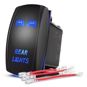 Nilight 5-Pin LED Light Bar Rocker Switch