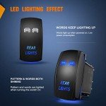 Nilight 5-Pin LED Light Bar Rocker Switch