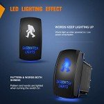 Nilight Sasquatch 5Pin LED Rocker Switch Set