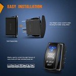 Nilight Momentary Laser Rocker Switch Kit 7Pin