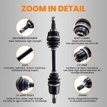 Honda FourTrax 300 CV Axle Drive Shaft Set