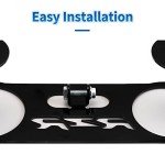 Kihor Polaris RZR Garb Bar Cup Holder, Passenger Garb Handle Drink Cup Holder Compatible with Polaris RZR 900/570 / 800 / XP 1000 / XP Turbo,Black