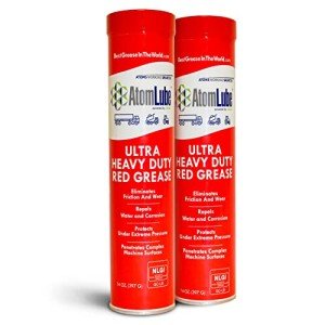 AtomLube Heavy Duty Red Grease 2-Pack 14 Oz