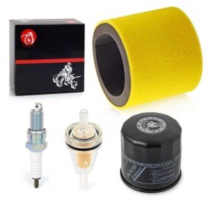 ATV Air Filter and Spark Plug Set for Kawasaki