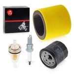 ATV Air Filter and Spark Plug Set for Kawasaki