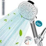 Cobbe Handheld Shower Head with 99% Chlorine Filter