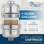 HammerHead Showers® Chrome Metal Shower Head Filter