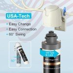 Under Sink Water Filter Reduces Chlorine & Sediment