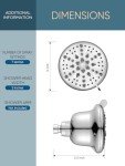 Cobbe US06 Shower Head with Filtration System