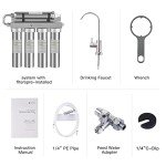 Stainless Steel Under Sink Water Filtration System