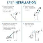 Aquasana Max Flow Filtered Shower Head