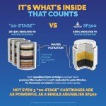 AquaBliss Heavy Duty High Output Shower Filter