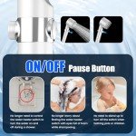 PWERAN High Pressure Handheld Filtered Shower Head