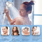 PWERAN High Pressure Handheld Filtered Shower Head