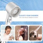 PWERAN High Pressure Handheld Filtered Shower Head