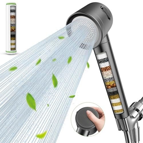 High Pressure Handheld Filtered Shower Head