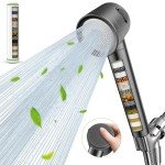 High Pressure Handheld Filtered Shower Head