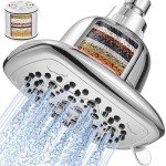 7-Mode High Pressure Filtered Shower Head