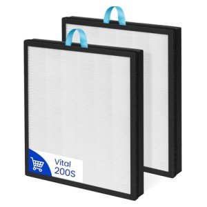 Fil-fresh 200S Replacement Filter for LEVOIT Air Purifiers