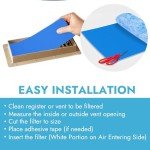 Customizable MERV 8 Air Vent Filters Roll