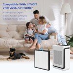 Fil-fresh 200S Replacement Filter for LEVOIT Air Purifiers