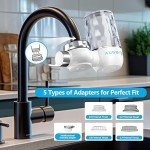 HEYAXA Faucet Mount Water Filter for Home