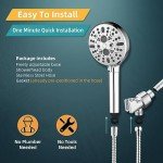 Cobbe High Pressure Filtered Shower Head, 9 Sprays