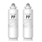 Waterdrop Under Sink 3-Stage Filtration System, 2 Pack