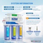 Max Water 5-Stage RO Water Filtration System