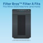Filter Bros 115115 HEPA Filter for Winix Plasmawave
