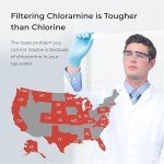 Waterdrop Under Sink Filter for Chloramine Reduction