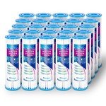 25-Pack Pleated Water Filter Cartridge for Sediment