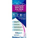 25-Pack Pleated Water Filter Cartridge for Sediment