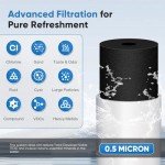PUREPLUS Under Sink Water Filter - 22000 Gallons