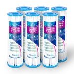 6-Pack Pleated Sediment Water Filter Cartridges