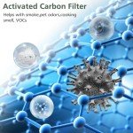 3-Pack MK-07 Air Purifier Replacement Filters