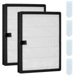 WOCASE 2-Pack H13 HEPA Filter for Lunino E-200