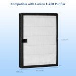 WOCASE 2-Pack H13 HEPA Filter for Lunino E-200