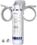 Stokk UR30 Under Sink Water Filter, Reduces Chlorine Bad Taste & Odor, 16000 Gallons Under Counter Water Filter Direct Connect to Kitchen Faucet, NSF/ANSI 42&372