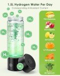 MOVOCA Portable Hydrogen Water Bottle Generator